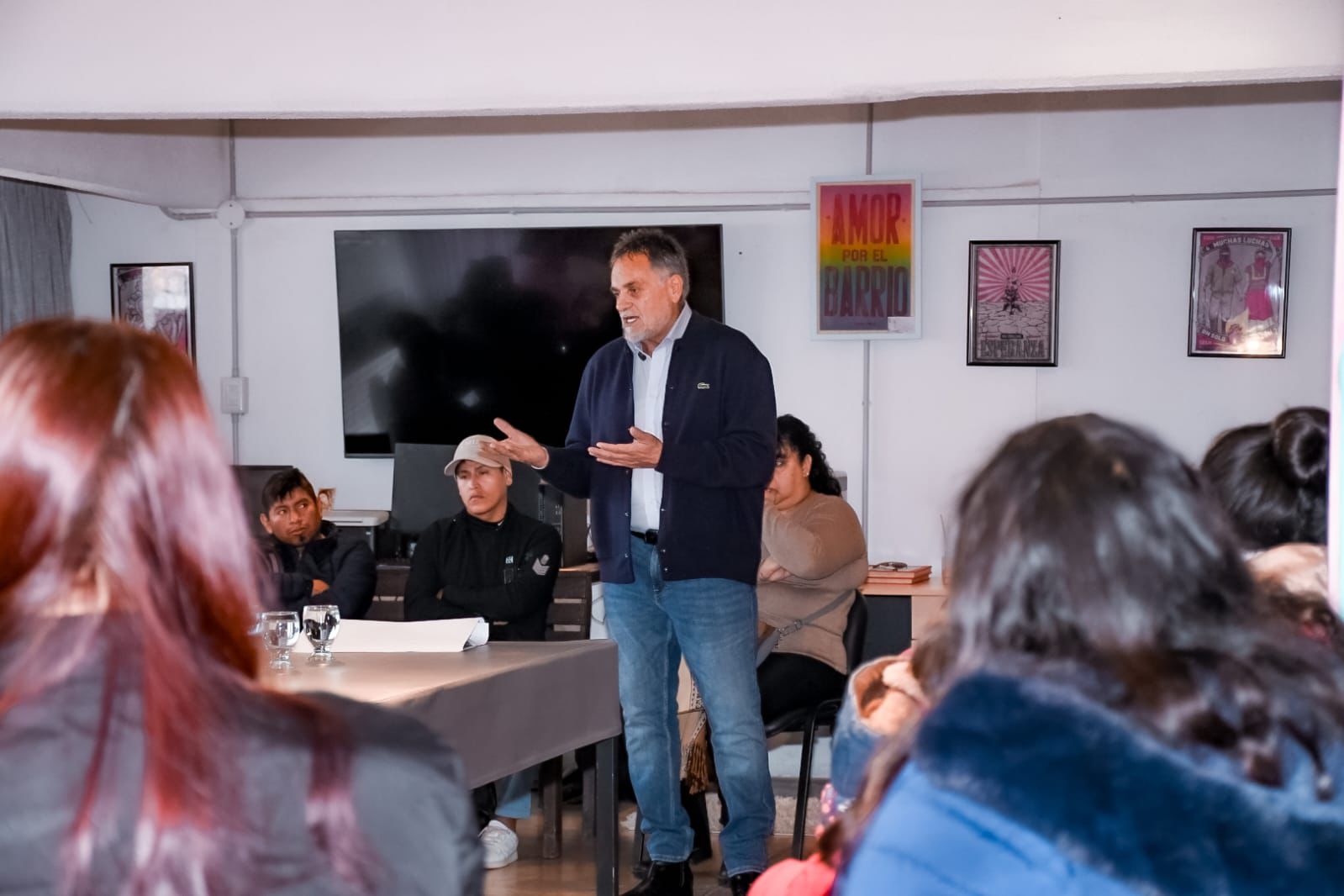 El Gobierno busca brindar soluciones concretas a los habitantes de un asentamiento con terrenos bajo riesgo aluvional